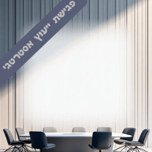 פגישת ייעוץ אסטרטגי