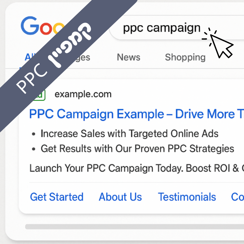 קמפיין ממומן PPC